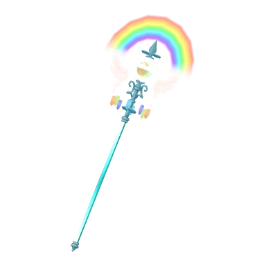 Rainbow Arc Staff