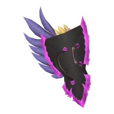 Eerie Bird Feather Shield