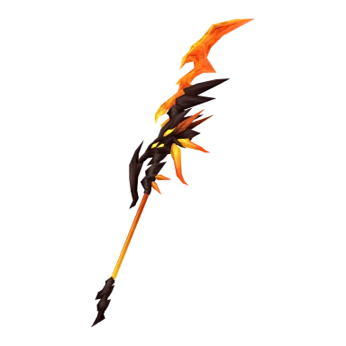 Poison Flame Dragon Halberd