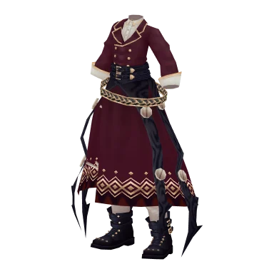 Magical Crimson Moon Garb