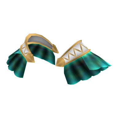 Aqua Shoulder Pads