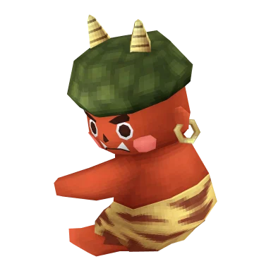 Clingy Red Oni