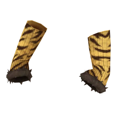 Tiger Print Arm Warmers