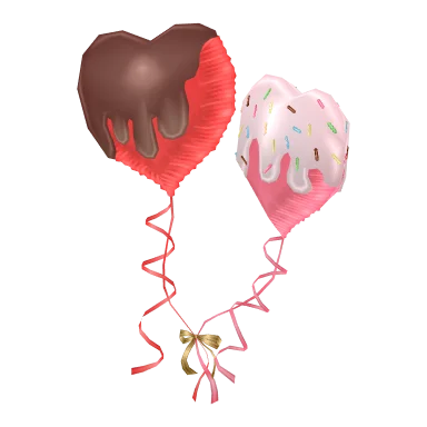 Heart Chocolate Balloons