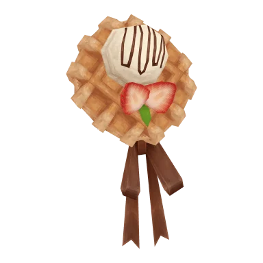 Waffle Hair Ornament