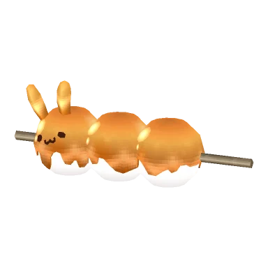 Rabbit Mitarashi Dango