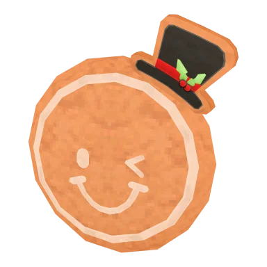 Winking Gingerbread Man