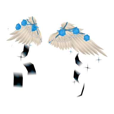 Blue Rose Wings