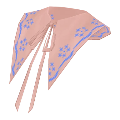 Blue Detachable Collar