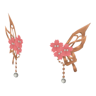 Sakura Butterfly Hair Ornament