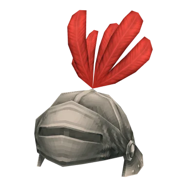 Knight Feather Helm