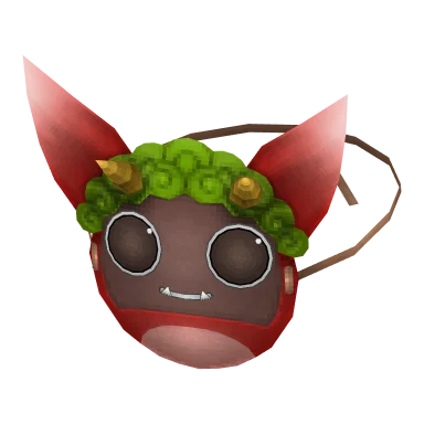 Red Oni Potum Mask