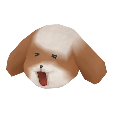 Fluffy Kinaco on the Head