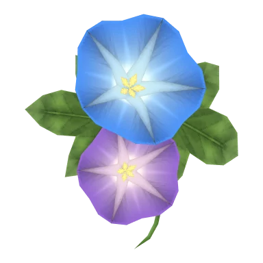 Morning Glory Hair Ornament