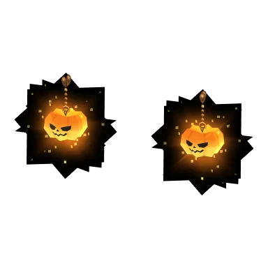 Pumpkin Earrings
