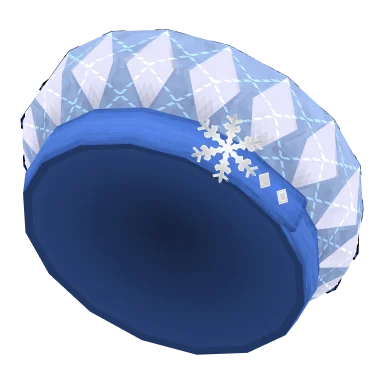 Fluffy Snow Hat