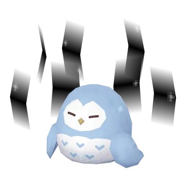 Fluffy Snow Owl