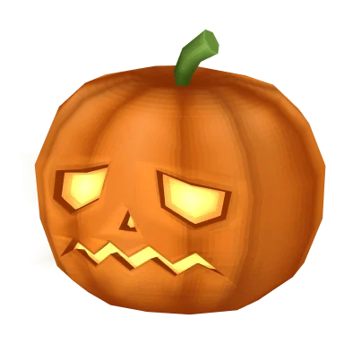 Gloomy Pumpkin Head