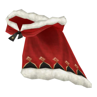 Santa Hooded Cape