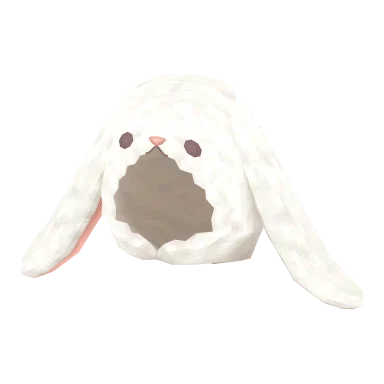 Fluffy Rabbit Hood