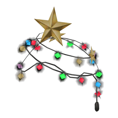 Xmas Lights Hair Ornament